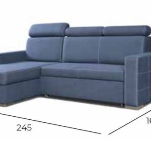 L Shape Corner Luca Sofa Bed