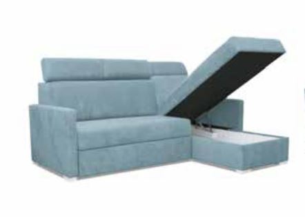 Zgen Hogi Mini Corner Sofa bed with Storage (L-Shape) - Image 3