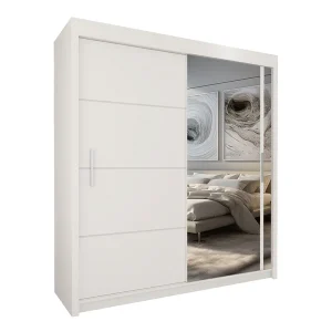 ZGEN Vision Style 2 Door Sliding Wardrobe 3 Colours and 3 Sizes