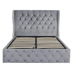 Lorena Velvet Storage Bed