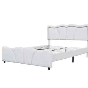 Serene Leather PU Double/King Bed