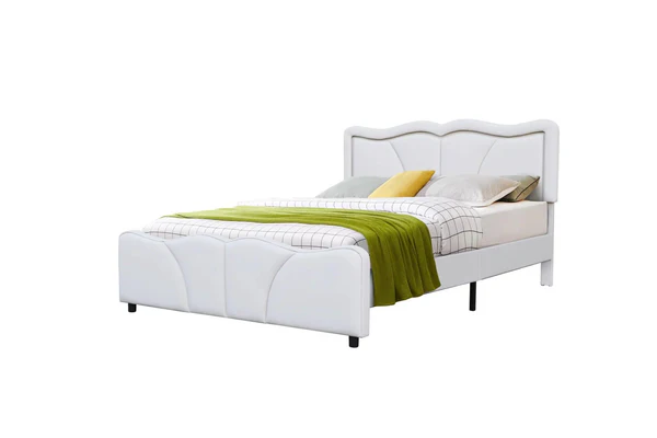 Serene Leather PU Double/King Bed - Image 3
