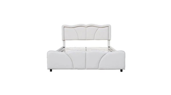 Serene Leather PU Double/King Bed - Image 6