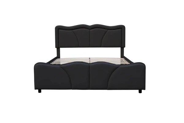 Serene Leather PU Double/King Bed - Image 12