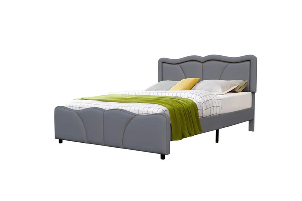 Serene Leather PU Double/King Bed - Image 14