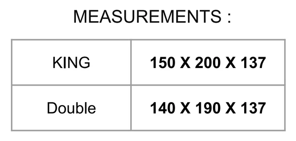 Serene Leather PU Double/King Bed - Image 18